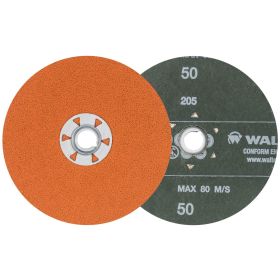 Walter 15X525 Coolcut XX Quick Change Sanding Disc, 5" x 5/8"-11 Grit 50, 25BX