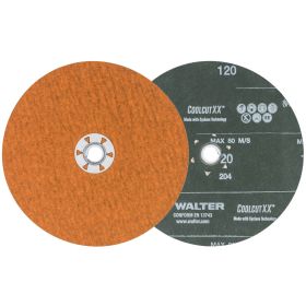 Walter 15X732 Coolcut XX Quick Change Sanding Disc, 7" x 5/8"-11 Grit 120, 25BX