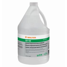 Walter 53G165 CB 100 Natural Water-Based Cleaner and Degreaser 3.78 Liter Liquid