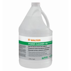 Walter 53G255 Power Cleaner 100 Rust and Mineral Remover Plus Brightener, 1 Gallon