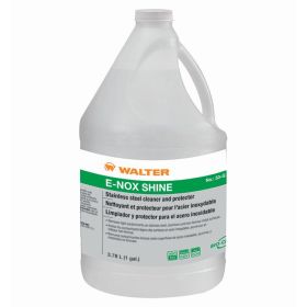 Walter 53G405 E-Nox Shine Stainless Steel Cleaner and Protector, 1 Gallon