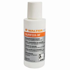 Walter 54A031 Surfox-M Stainless Steel Marking Electrolyte 100mL Blk