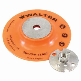 Walter Backing Pad Assembly 4" x 3/8-24