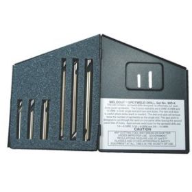 Norseman Type 186 WO6 Weldout Spotweld Super Cobalt Drill Bit Set