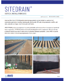 Click Here for SITEDRAIN Vertical Installation Guide